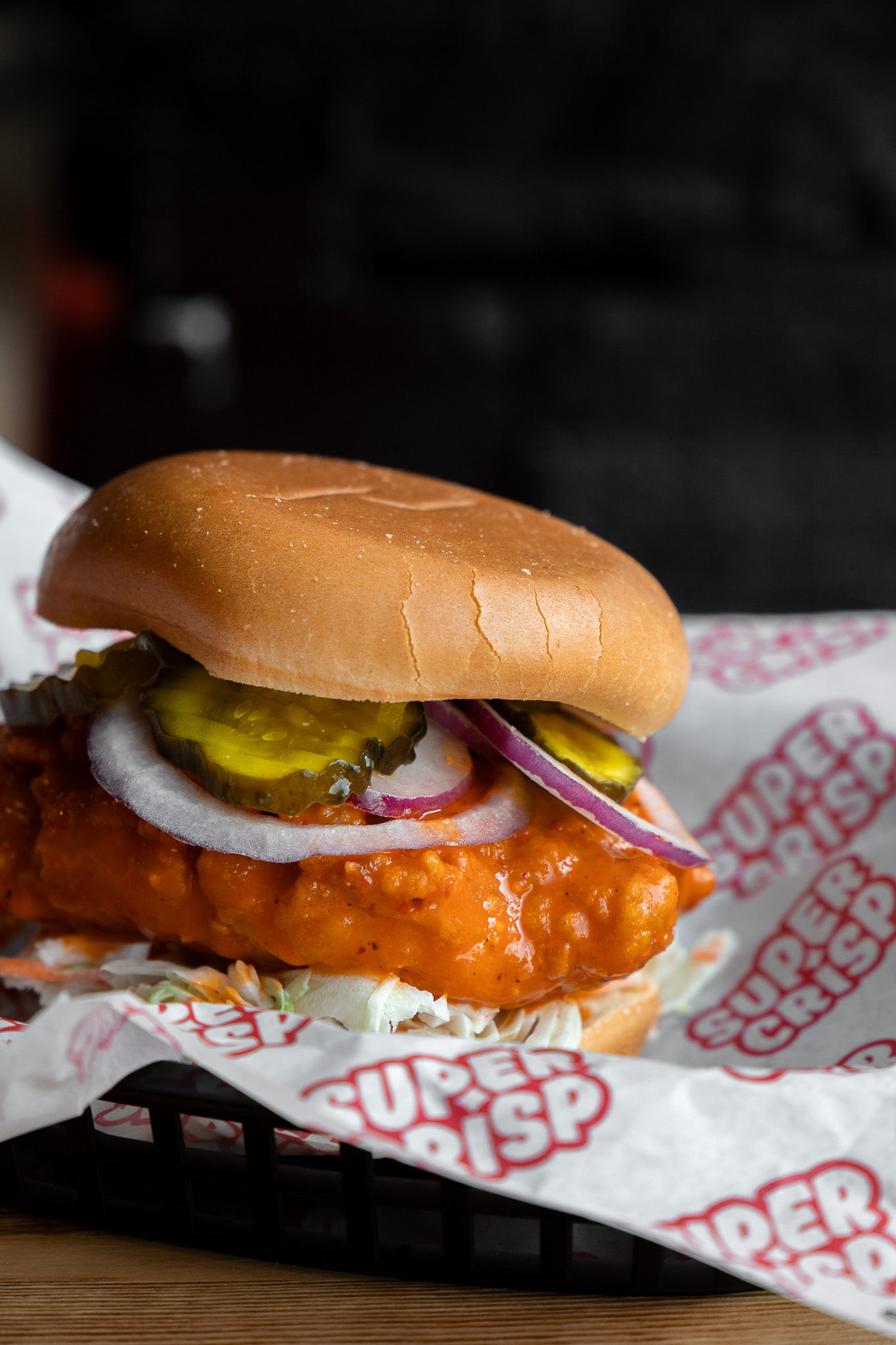 SPICY SZECHUAN Buffalo Chicken Sandwich